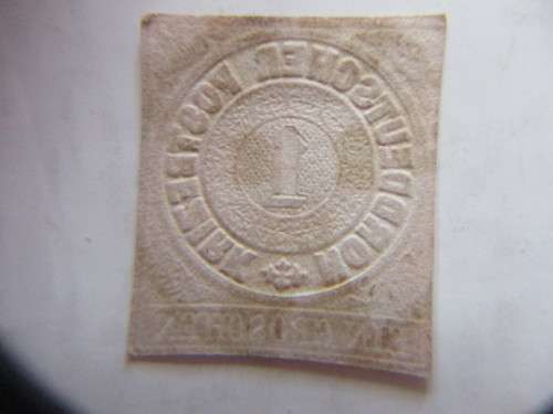 GERMANY NORTH GERMAN STAMP  NORDDEUTSCHER POSTBEZIRK 1 GROSCHEN 1868