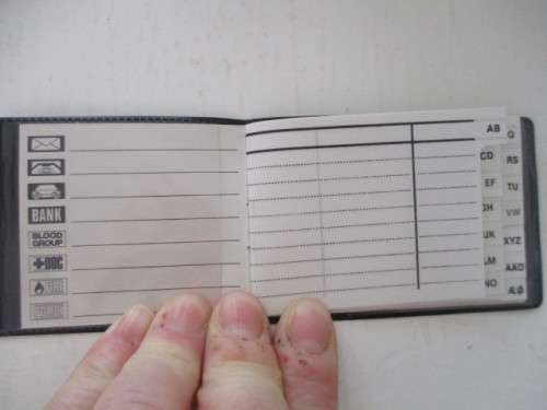 V.I.P. BOOKLET OF VERY   IMPORTANT  PHONE NUMBERS LIKE THE POPE AND THE QUEEN