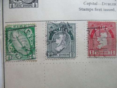 IRELAND AND MALTA STAMPS USED  MOUNTED