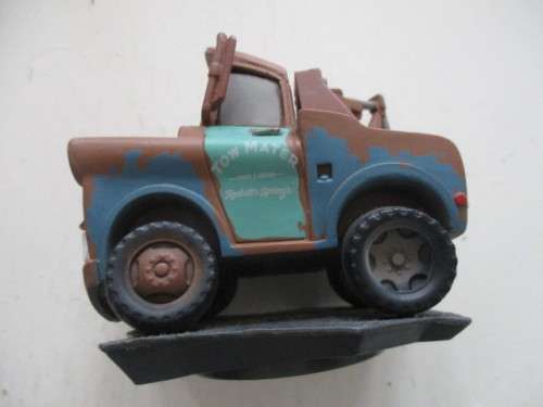 DISNEY PIXAR - `CARS` - MATER  CAR FIGURE AND PACK OF CARS TRUMPS CARDS