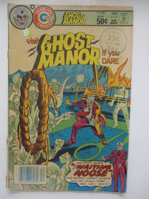 CHARLTON COMICS - GHOST MANOR -  VOL. 11  NO. 60  - 1981