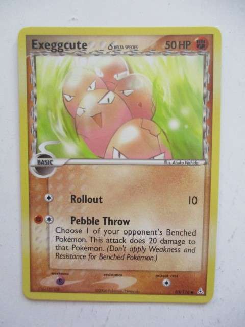 POKEMON TRADING CARD -  2006 - EXEGGCUTE - MINT CARD