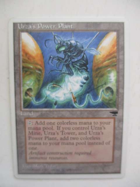 MAGIC THE GATHERING - URZA`S POWER PLANT - ANTIQUITIES