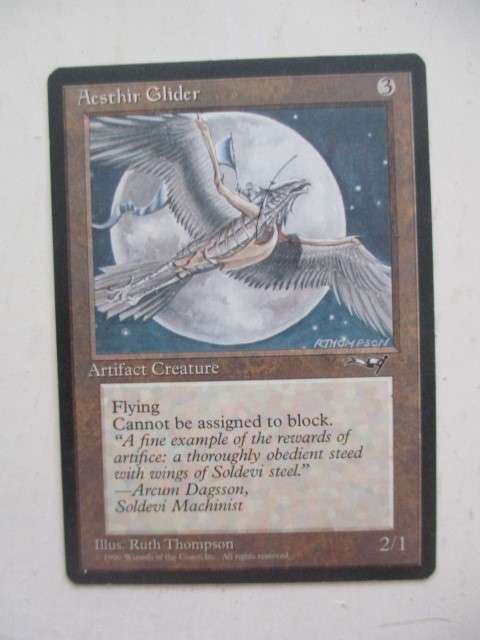 MAGIC THE GATHERING - AESHIR GLIDER - ALLIANCES 2 VERSIONS