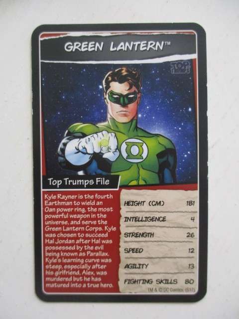 DC TOPPS HERO CARDS - GREEN LANTERN - 2017 2 DIFFERENT EDITIONS