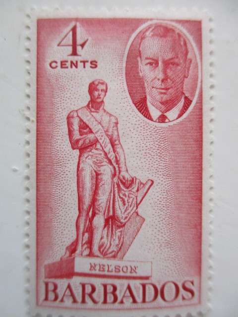 BARBADOS - UNUSED 4 CENTS STAMP
