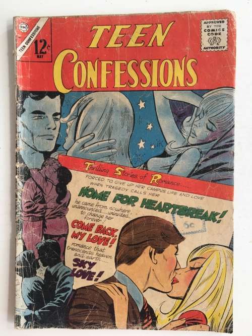 CDC  COMICS - TEEN CONFESSIONS ROMANCE COMIC  VOL. 1 NO. 38 - 1966