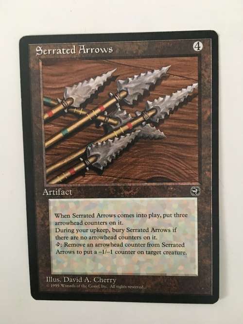 MAGIC THE GATHERING - SERRATED ARROWS - HOMELANDS