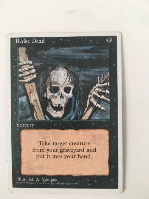 MAGIC THE GATHERING - RAISE DEAD  - SET OF 4 CARDS