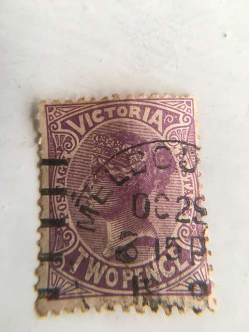 AUSTRALIA - VICTORIA USED STAMP