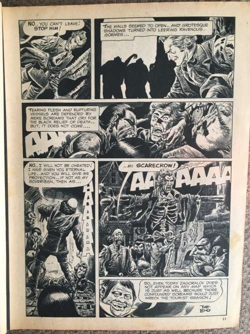 VINTAGE EERIE COMIC MAGAZINE - NO. 30 - 1970