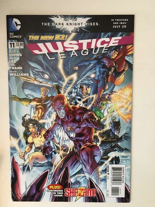 DC COMICS - JUSTICE LEAGUE - NO. 11  - 2012