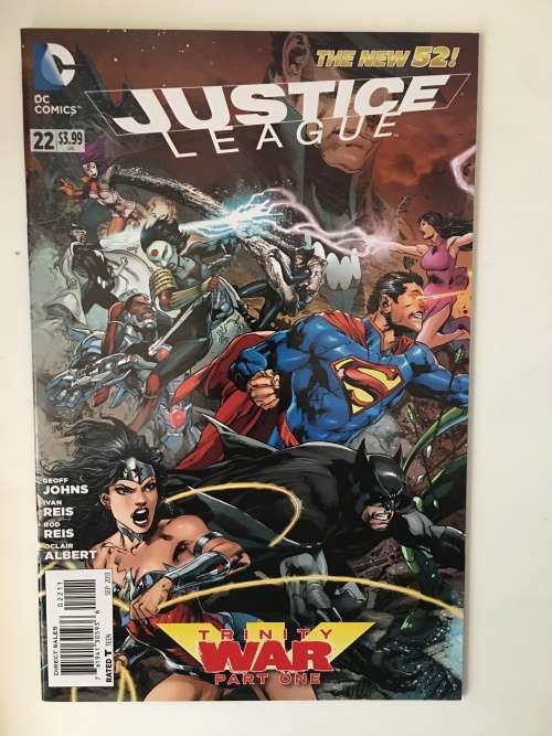 DC COMICS -  JUSTICE LEAGUE  NO. 22 -  2013
