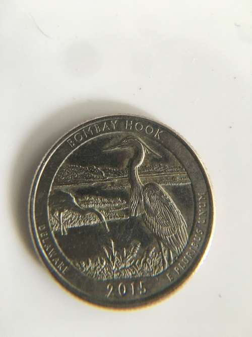 AMERICA QUATER DOLLAR - STATE QUATER DELEWARE  2015