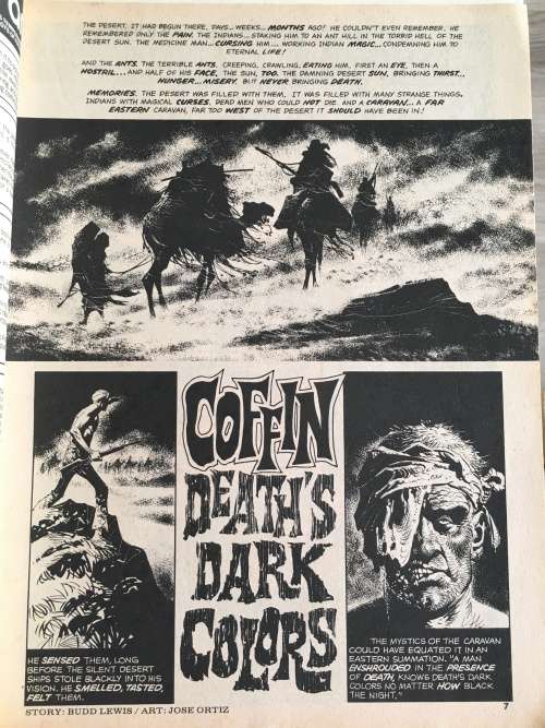 VINTAGE WARREN MAGAZINE/COMIC BOOK- EERIE  NO. 67 - 1975