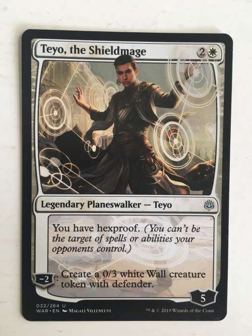 MAGIC THE GATHERING - TEYO, THE SHIELDMAGE  - FREE COVER