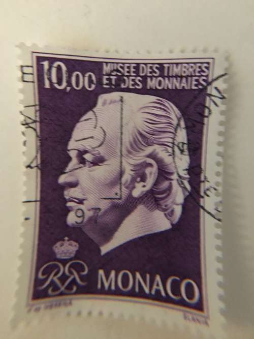 MONACO - PRINCE RAINIER III USED STAMP