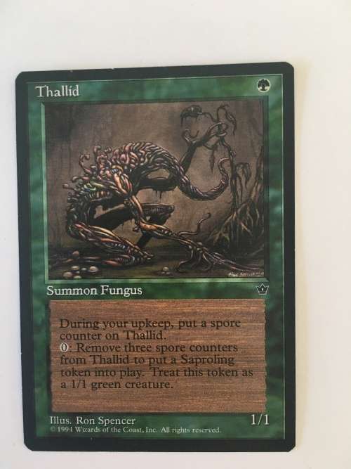 MAGIC THE GATHERING - 2 HALF SETS - THALLID X 2 - WHITE WARD AND BLUE WARD X2