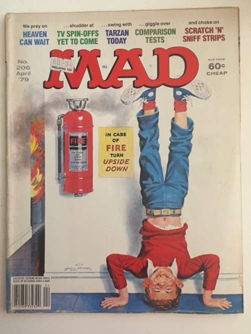 VINTAGE MAD MAGAZINE - NO. 206 - 1979