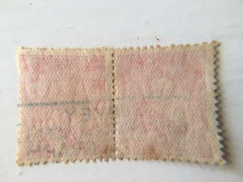 AUSTRALIA KING GEORGE VI PAIR USED STAMPS