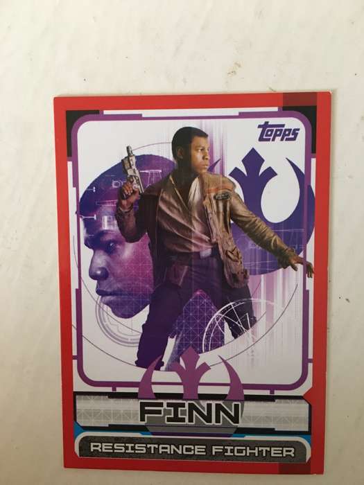 TOPPS -  STAR WARS CARD - THE LAST JEDI