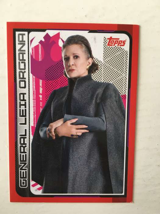 TOPPS -  STAR WARS CARD - THE LAST JEDI