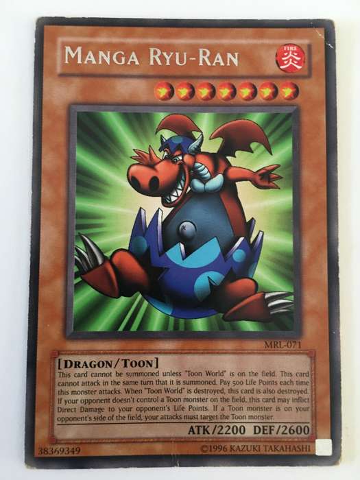 YU-GI-OH TRADING CARD - MANGA RYU-RAN