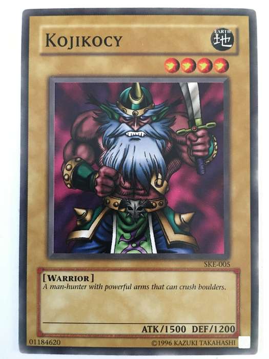 YU-GI-OH TRADING CARD - KOJIKOCY