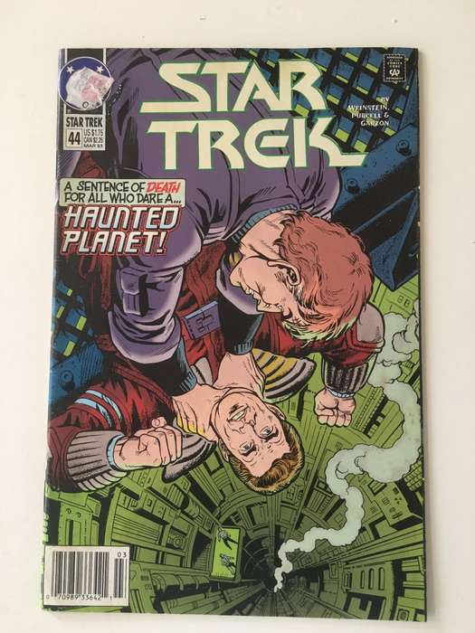 DC COMICS - STAR TREK - WILLIAM SHATNER PRINTED AUTO - REAL AUTO JOHN BILLINGSLEY AS A CLINGON