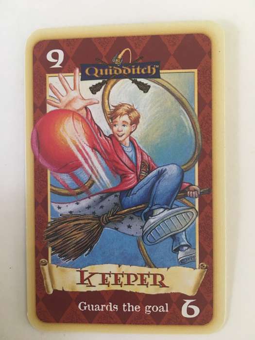 HARRY POTTER AND THE PHILOSOPHER`S STONE - TRADING CARD WARNER BROTHERS 2000 - KEEPER -