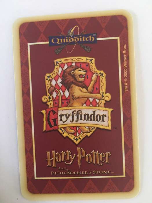 HARRY POTTER AND THE PHILOSOPHER`S STONE - TRADING CARD WARNER BROTHERS 2000 - SEEKER -