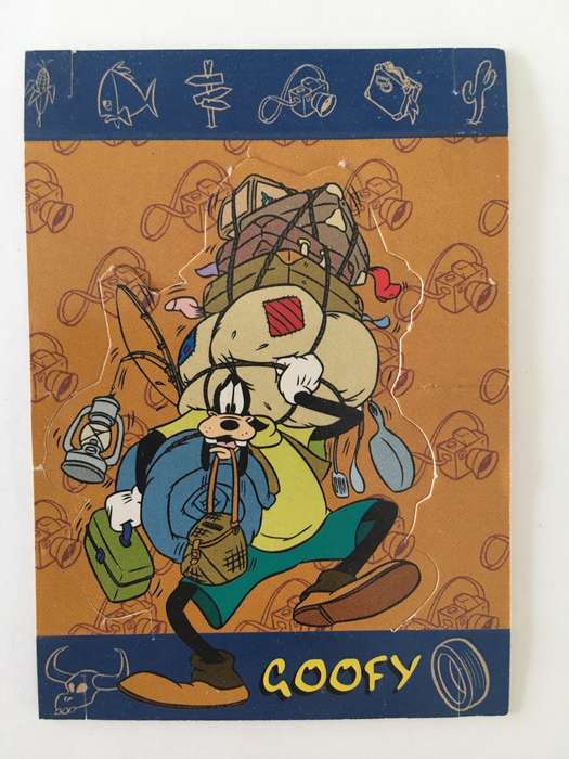 LOVELY KFC PANINI  DISNEY TRADING CARD - GOOFY