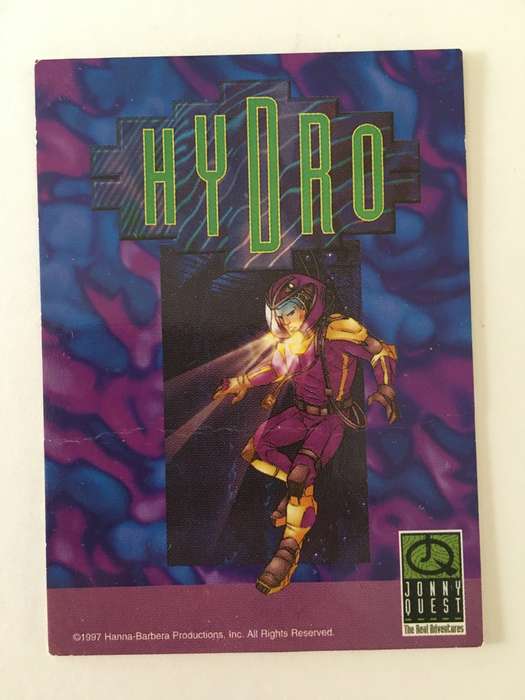 LOVELY TRADING CARD - SPUR KIDS CLUB -JOHNNY QUEST - HADJI 1997