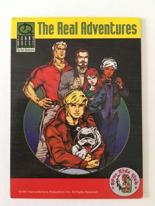 LOVELY TRADING CARD - SPUR KIDS CLUB -JOHNNY QUEST - THE REAL ADVENTURES 1997