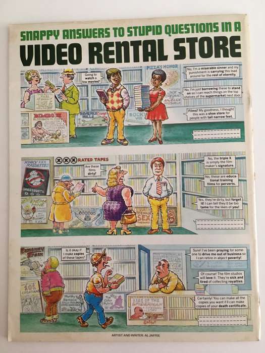 VINTAGE MAD MAGAZINE - NO. 264 JULY 1986