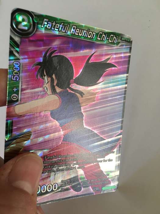 DRAGON BALL Z TRADING CARD -  FOIL CARD / SHINY  - FATEFUL REUNION CHI-CHI