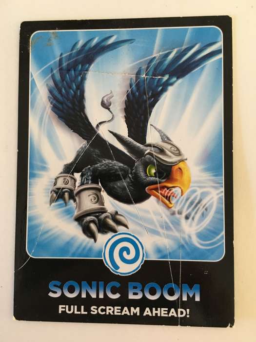 TOPPS SKYLANDERS TRADING CARD - SONIC BOOM