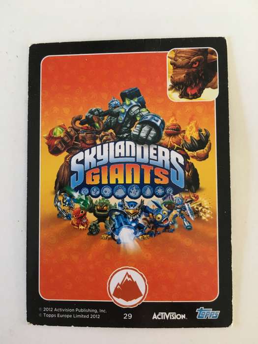 TOPPS - SKYLANDERS TRADING CARD - BASH