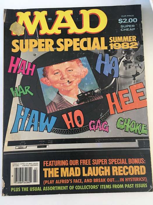 VINTAGE MAD MAGAZINE - 1982 NO. 39- SUPER SPECIAL