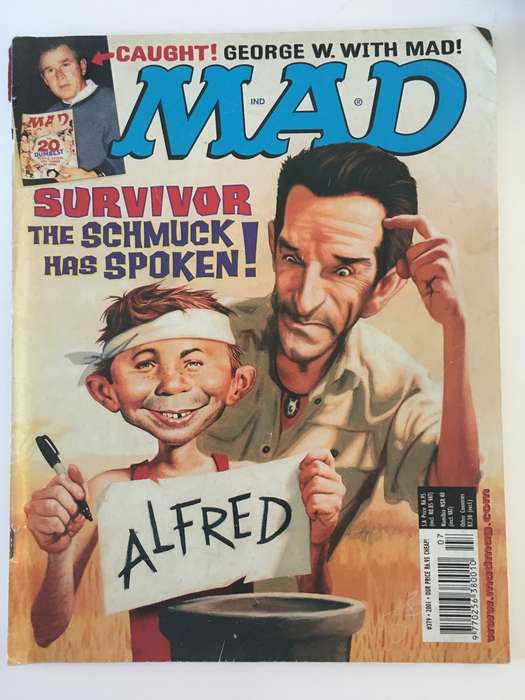 VINTAGE MAD MAGAZINE - NO. 379 JULY 2001