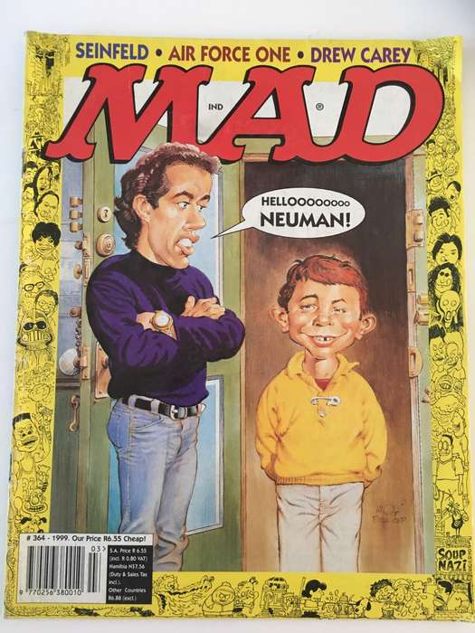 VINTAGE MAD MAGAZINE -  NO. 364 - 1999