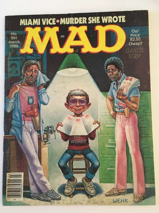 VINTAGE MAD MAGAZINE - NO. 261 - 1986