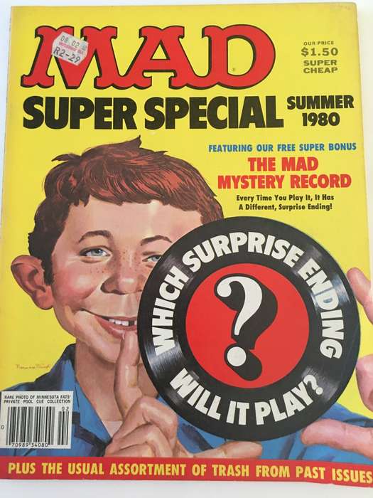 VINTAGE MAD MAGAZINE  SUPER SPECIAL SUMMER 1980 SUPER THICK