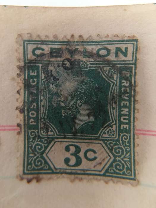 LOVELY USED 2 KING GEORGE CELON STAMPS