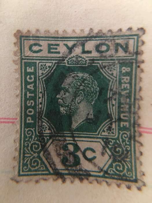 LOVELY USED 2 KING GEORGE CELON STAMPS