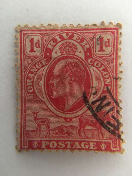 ORANGE RIVER COLONY USED STAMP