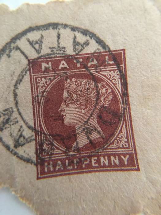 LOVELY NATAL USED QUEEN VICTORIA STAMP