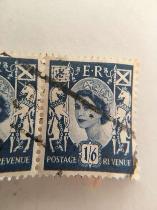 SCOTLAND QUEEN ELIZABETH WILDING SERIES TRIPLE