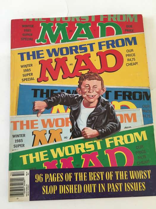 LOVELY THICK VINTAGE MAD MAGAZINE - NO. 53 - 1985