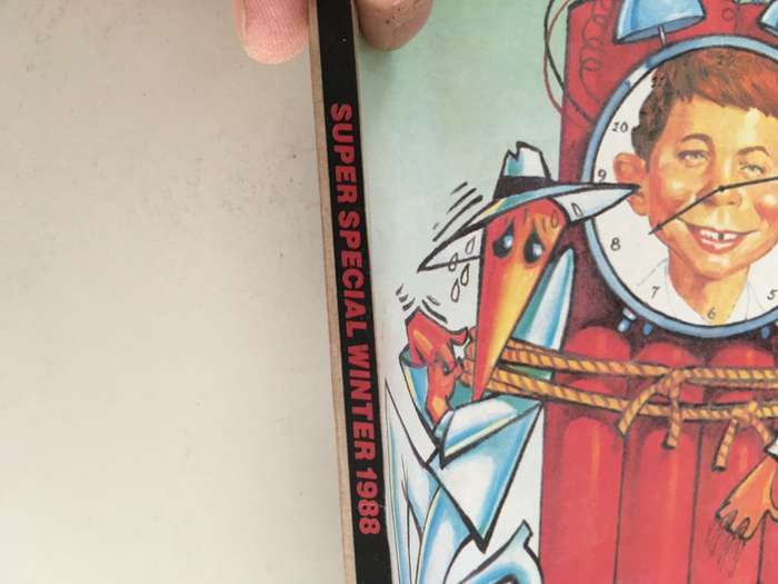 LOVELY THICK VINTAGE MAD MAGAZINE - NO. 65 - 1988